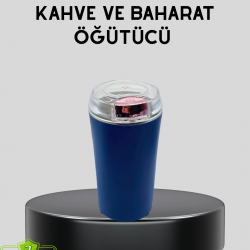 Mey İthalat® Paslanmaz Çelik Kahve ve Baharat Öğütücü – Otomatik Mekanizma