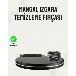 Mey İthalat® Paslanmaz Çelik Telli Mangal Temizlik Fırçası