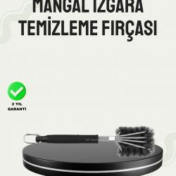 Mey İthalat® Paslanmaz Çelik Telli Mangal Temizlik Fırçası