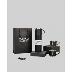 Mey İthalat® Paslanmaz Çelik Termos Seti | 500 ml Kapasite, 6-12 Saat Isı Koruma, Hediye Kutulu