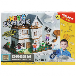 Mey İthalat® Magic Cement Dream House Build Hobi Set 550 gr