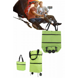 Mey İthalat® Pazar Çantası Tekerlekli Katlanır Pazar Arabası Çanta Market Alışveriş Arabası