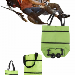 Mey İthalat® Pazar Çantası Tekerlekli Katlanır Pazar Arabası Çanta Market Alışveriş Arabası