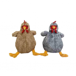 Mey İthalat® PB31557-23 Peluş Oturan Tavuk 23 cm