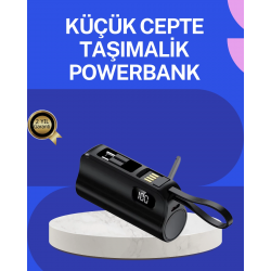 Mey İthalat® PD 20W Hızlı Şarjlı Kablolu Kablosuz Kullanım Powerbank