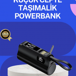 Mey İthalat® PD 20W Hızlı Şarjlı Kablolu Kablosuz Kullanım Powerbank