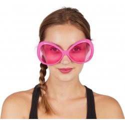 Mey İthalat® Pembe Renk Yeşilçam Nostalji 80li Yıllar 90lı Yıllar Parti Gözlüğü