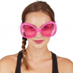 Mey İthalat® Pembe Renk Yeşilçam Nostalji 80li Yıllar 90lı Yıllar Parti Gözlüğü