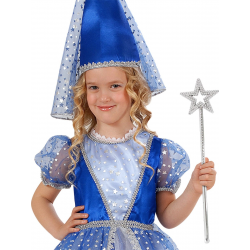 Mey İthalat® Peri Asası - Yıldız Peri Sopası - Yıldız Peri Değneği - Yıldız Asa 34 cm