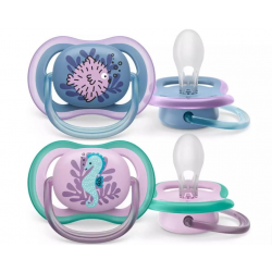 Mey İthalat®   Ultra Air Emzik 6-18 Ay Kız