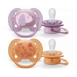 Mey İthalat®   Ultra Yumuşak Emzik 6-18 Ay Kız