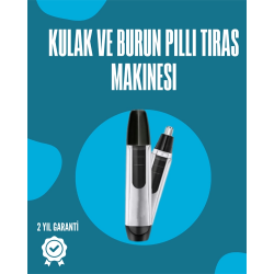 Mey İthalat® Pil ile Çalışan Kulak, Burun ve Kaş Tımar Cihazı