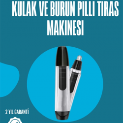 Mey İthalat® Pil ile Çalışan Kulak, Burun ve Kaş Tımar Cihazı