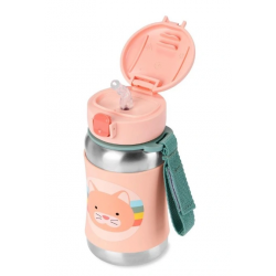 Mey İthalat®   Zoo Pipetli Paslanmaz Çelik Suluk 350 ml Kedi