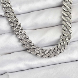 Mey İthalat® Pirinç Cuba Chain Gurmet Model Kolye