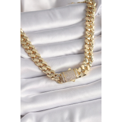 Mey İthalat® Pirinç Gold Renk VIP Exclusive Seri Gurmet Model Kadın Kolye