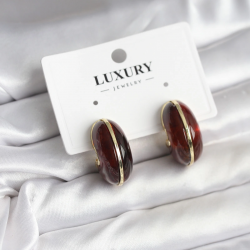 Mey İthalat® Pirinç Vintage Kadın Küpe