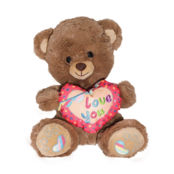 Mey İthalat® PJH2324  Peluş Kalpli Ayı Love You 30 cm -Vardem