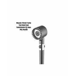 Mey İthalat® PLASTİK DUŞ BAŞLIĞI FİLTRELİ