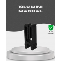 Mey İthalat® Plastik Poşet Kilidi Mutfak İçin Çok Amaçlı 10 Adet