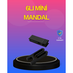 Mey İthalat® Plastik Poşet Kilidi Mutfak İçin Çok Amaçlı Mandal