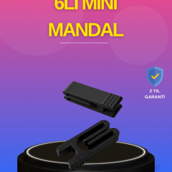 Mey İthalat® Plastik Poşet Kilidi Mutfak İçin Çok Amaçlı Mandal