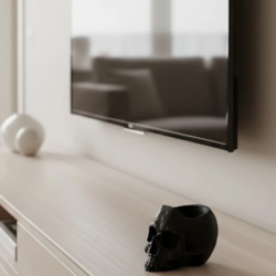 Mey İthalat® PlayStation uyumlu kurukafa oyun kolu standı dekoratif tutucu