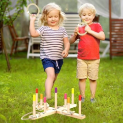 Mey İthalat®   Ahşap Halka Atma Oyunu 352