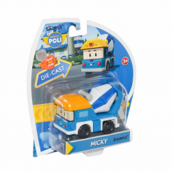 Mey İthalat® POLI 83259 Metal Araç Karakter Figürler -Neco