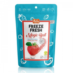 Mey İthalat® Pol’s Freeze Fresh Magic Ball Çilekli Elma Topu 16 Gr