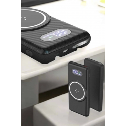 Mey İthalat® Powerbank Taşınabilir 10.000 Mah Hızlı Şarj Dijital Göstergeli