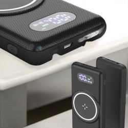 Mey İthalat® Powerbank Taşınabilir 10.000 Mah Hızlı Şarj Dijital Göstergeli