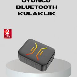 Mey İthalat® Powerbank’lı Bluetooth 5.3 Kulaklık – Kablolu/Kablosuz Kullanım, Dokunmatik ve Uzun Pil Süresi