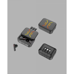 Mey İthalat® Powerbank’lı Bluetooth 5.3 Kulaklık – Kablolu/Kablosuz Kullanım, Dokunmatik ve Uzun Pil Süresi