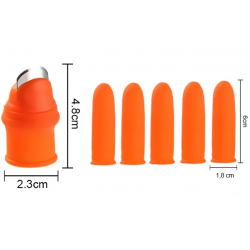 Mey İthalat® Pratik Baş Parmak Sebze Kesme Ayıklayıcı Bayan M Set