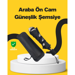Mey İthalat® Pratik Ön Cam Güneşliği – Geniş Kapsama Alanı, Kolay Saklama