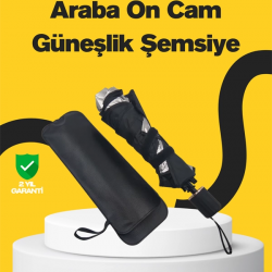 Mey İthalat® Pratik Ön Cam Güneşliği – Geniş Kapsama Alanı, Kolay Saklama