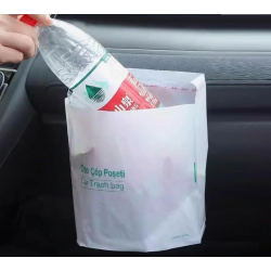 Mey İthalat® Pratik Su Geçirmez Oto Araba Poşeti Yapışkanlı 20 Adet