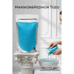 Mey İthalat® Premium Manikür & Pedikür Tuzu - 400g Yoğun Mineralli El ve Ayak Bakım Granülü Tuzu