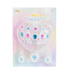 Mey İthalat® Prenses Tacı ve Takı Seti