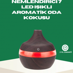 Mey İthalat® Prizden Çalışan Sessiz Ultrasonik Hava Nemlendirici Difüzör