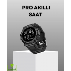 Mey İthalat® Pro Bluetooth Akıllı Saat – Kalp Atış, Kan Basıncı ve Uyku Takibi