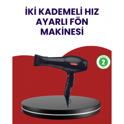 Mey İthalat® Profesyonel 2200W Saç Kurutma Makinesi Yüksek Performans