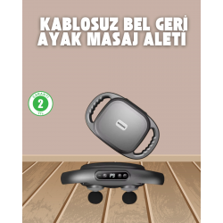 Mey İthalat® Profesyonel 6 Başlıklı Şarjlı Masaj Tabancası 2000 mAh Güçlü Performans