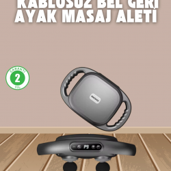 Mey İthalat® Profesyonel 6 Başlıklı Şarjlı Masaj Tabancası 2000 mAh Güçlü Performans