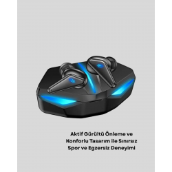 Mey İthalat® Profesyonel Bluetooth 5.0 Kulaklık – Dokunmatik Kontrol, 3D Surround Ses