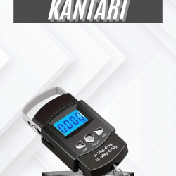 Mey İthalat® Profesyonel El Terazisi El Kantarı 50 Kg Dijital Göstergeli Tartı