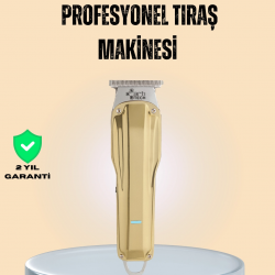Mey İthalat® Profesyonel Erkek Tıraş Makinesi Güçlü Kesim ve Uzun Şarj Süreli
