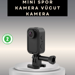 Mey İthalat® Profesyonel Günlük Video ve Vlog Çekimleri İçin Kompakt Taşınabilir Kamera