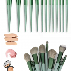 Mey İthalat® Profesyonel Makyaj Fırça Seti 13 Parça Yumuşak Kıllı Fırça Seti Far Fırçası